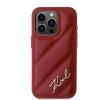 Karl Lagerfeld KLHCP15XPQDSMGR iPhone 15 Pro Max 6.7 czerwony/red hardcase Diagonal Quilted Script